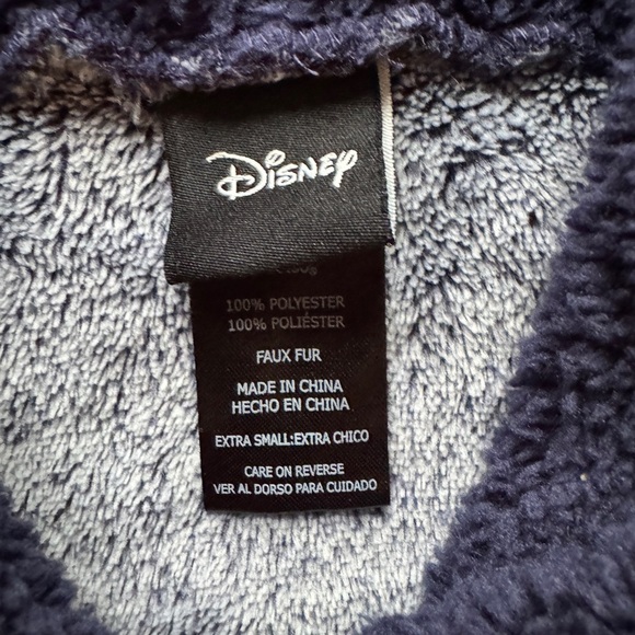 Disney Womens Fleece Robe Sleep Pullover Tunic Mouse PJ Size XSmall 3050 Dress - Picture 2 of 3